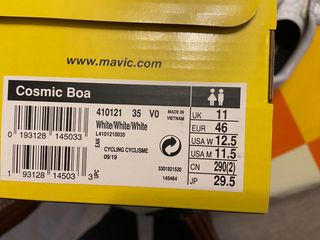 Zapatillas Mavic Cosmic boa