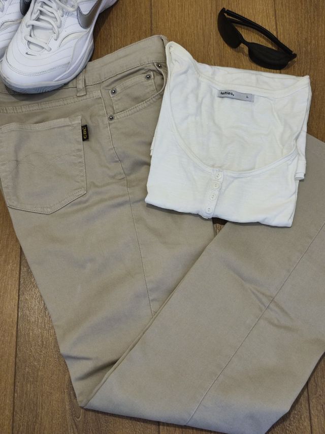 pantalón elastico chica 5 bosillos, "Cambalache".