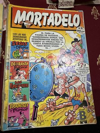 Lote comics mortadelo y filemon