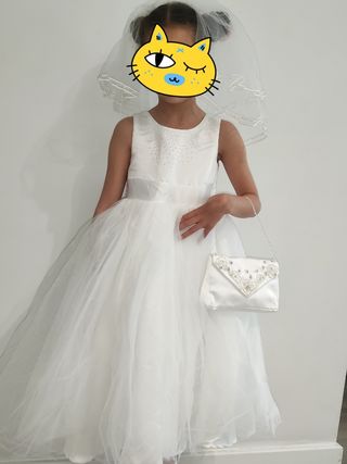 vestido fiesta,comunión,bodas, cumpleaños