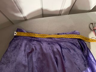 Falda confeccionada en casa