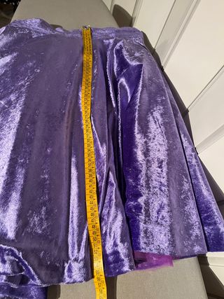 Falda confeccionada en casa