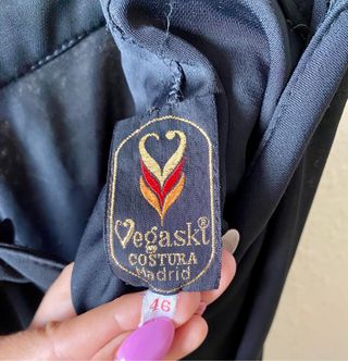 Nuevo vestido negro midi tirantes Vegaski M/L