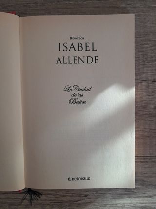 Novela "La ciudad de las bestias"