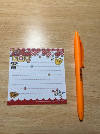 Carta perfumada Pokemon