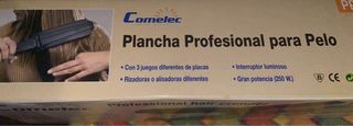 Plancha del pelo.