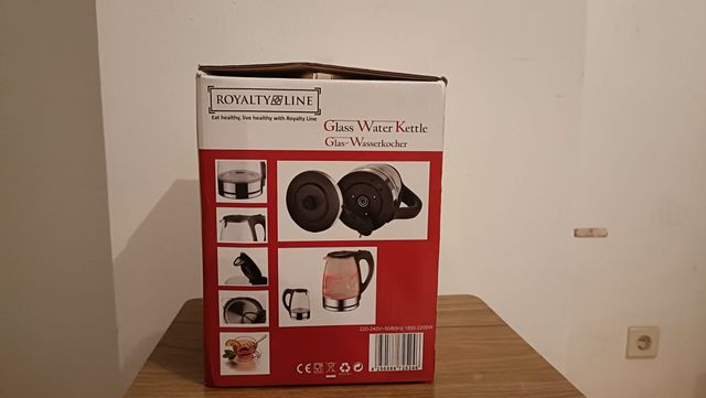 Hervidor eléctrico de vidrio con Luz Led NUEVO