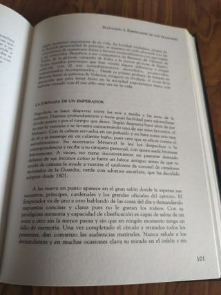 Libro, Napoleón Bonaparte - Biografía.