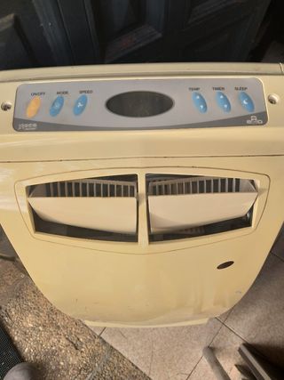 Aparato aire acondicionado.