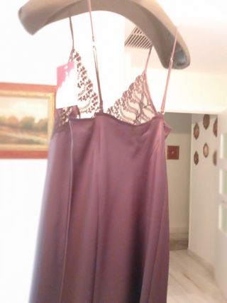 Conjunto camisón y bata