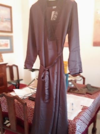 Conjunto camisón y bata