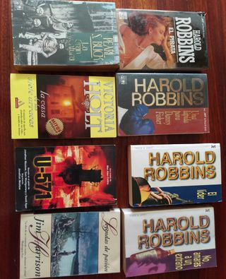 Libros temática variada.