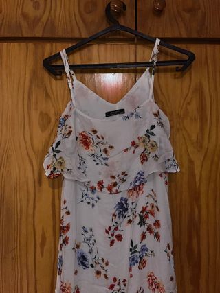 Vestido branco - Bershka