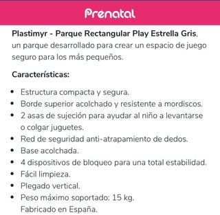 Parque infantil bebé ideal