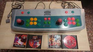 mando jostick arcade + tekken3 + blody road2