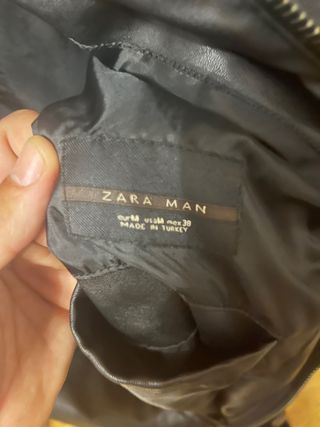 Chaqueta de piel sintética 
