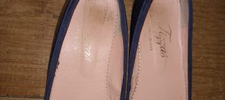 Zapatos de vestir. niña. azul oscuro. Charol. Tall