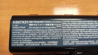 NUEVA SIN USAR Batería Acer BT.00605.020