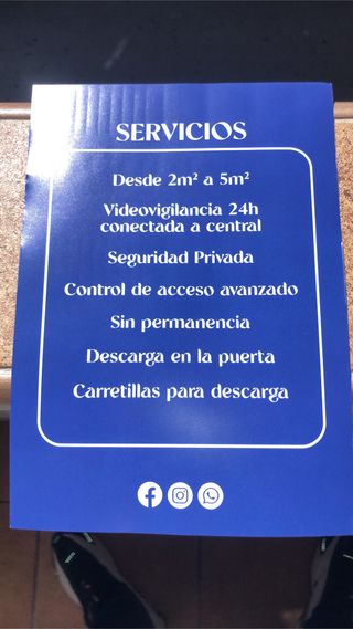 Trastero en alquiler