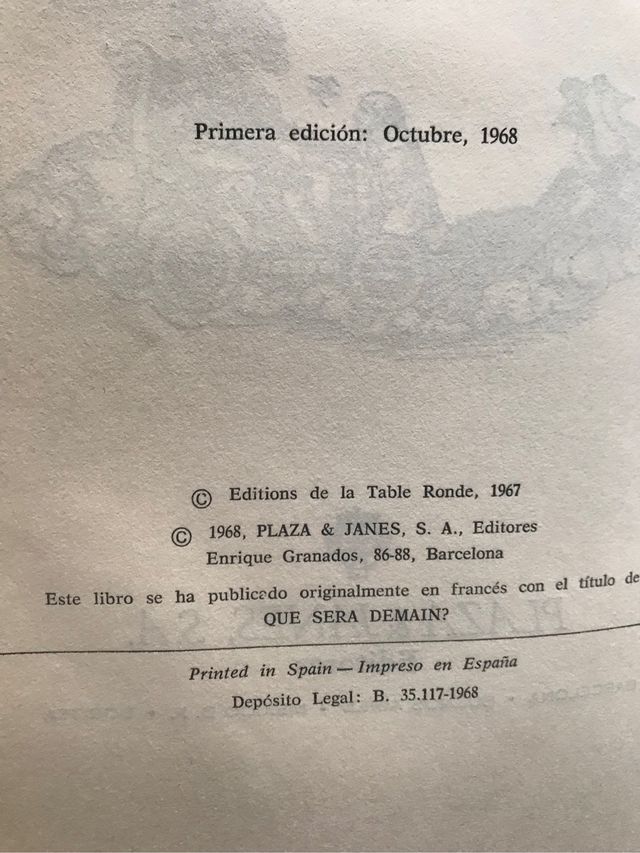 Que ocurrirá mañana?