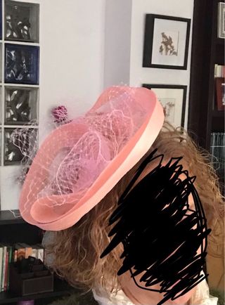 Tocado rosa