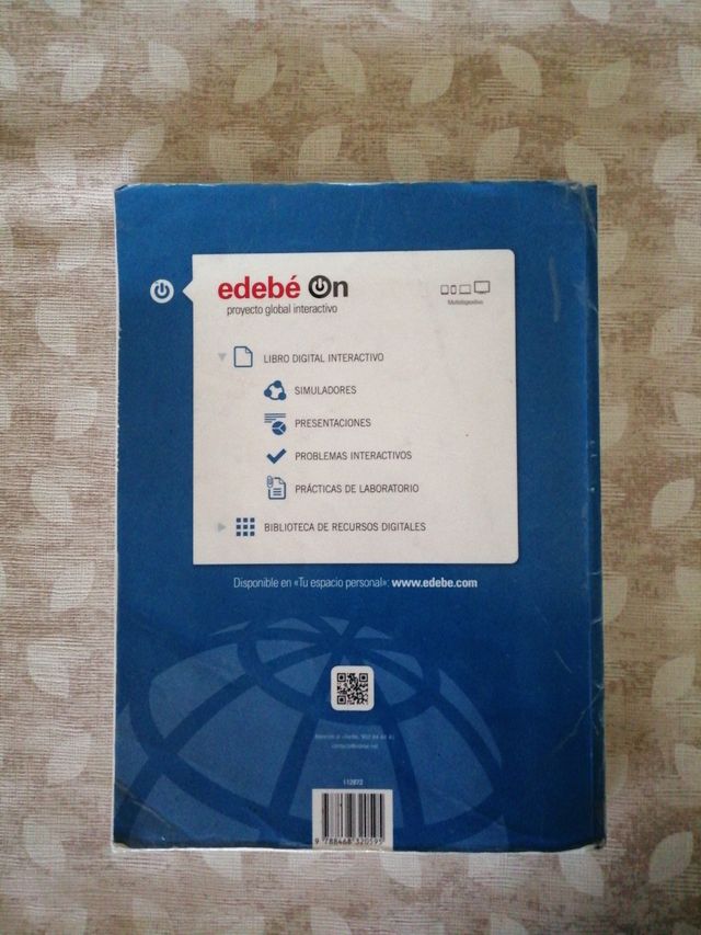 Libro Física y Química - Primero de bachillerato