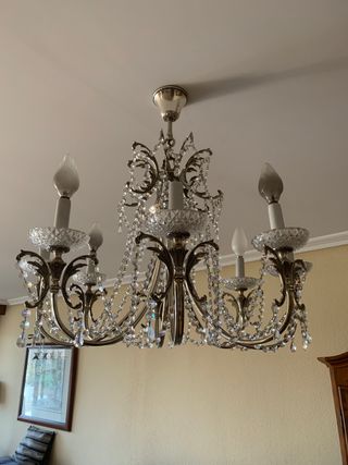 Lampara de techo antigua