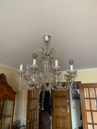 Lampara de techo antigua