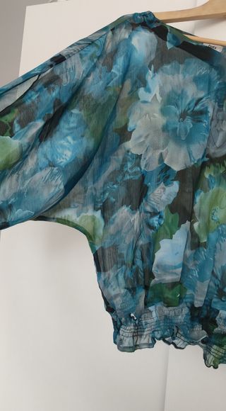 Camisa  Festa estampada de flores talla 48