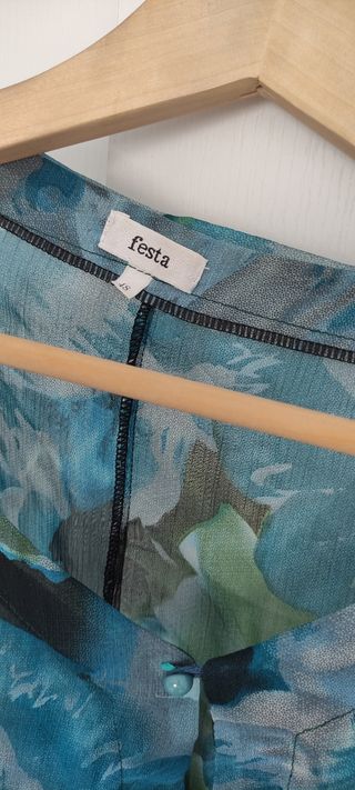 Camisa  Festa estampada de flores talla 48