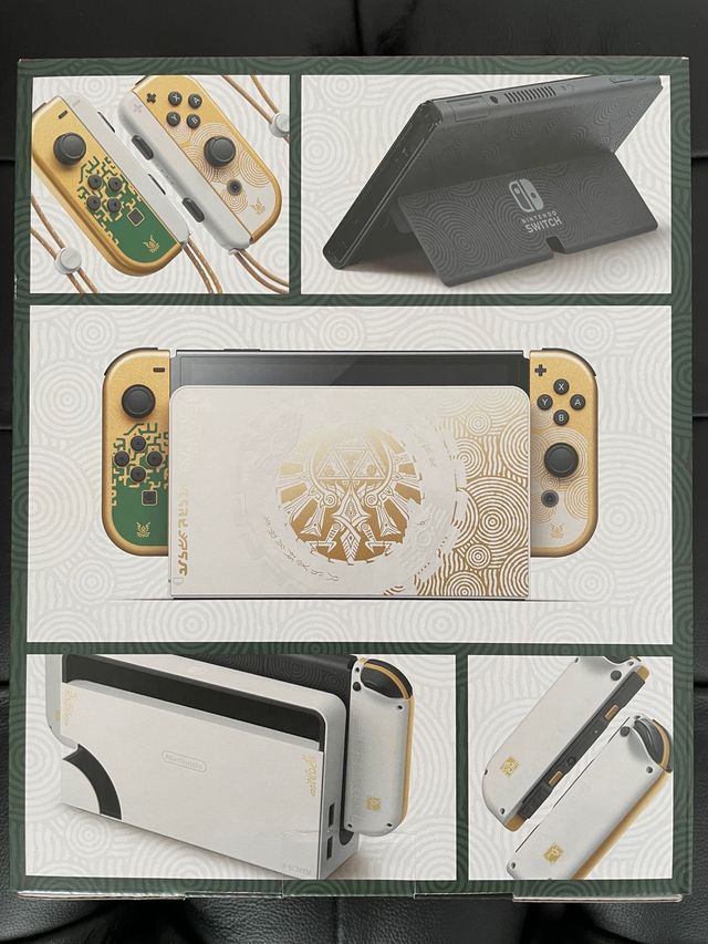 Nintendo Switch OLED Edición limitada Zelda TOTK