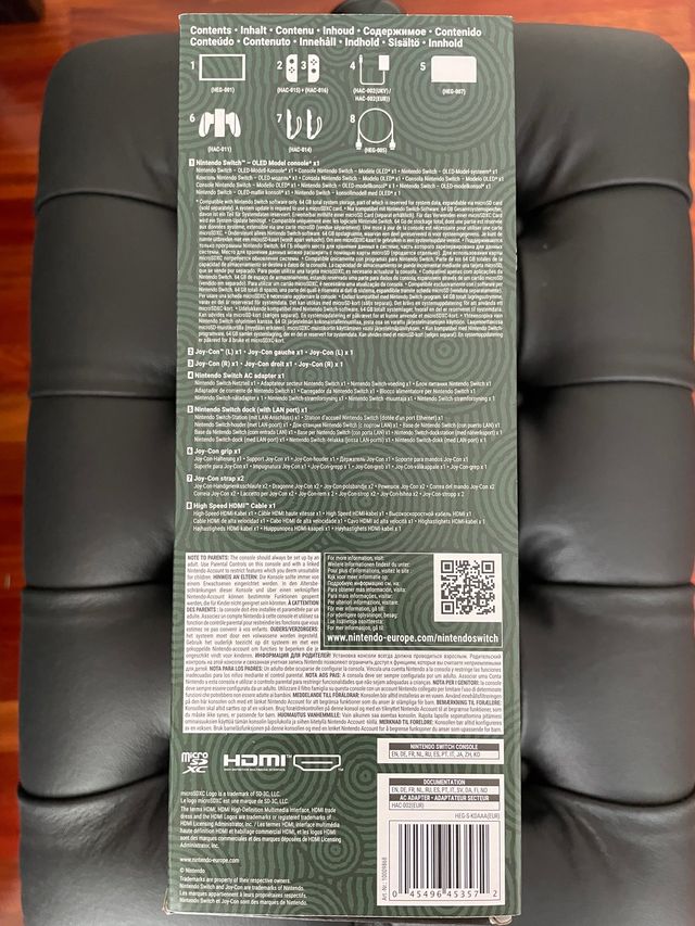 Nintendo Switch OLED Edición limitada Zelda TOTK