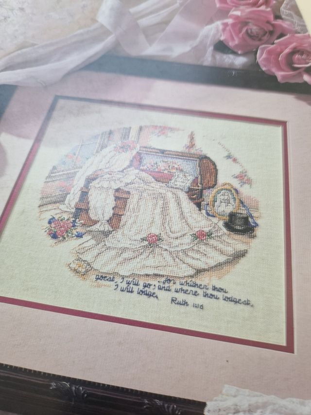 2 gráficos de punto de cruz