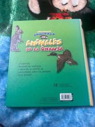 Libro "animales de la granja con ventanas"