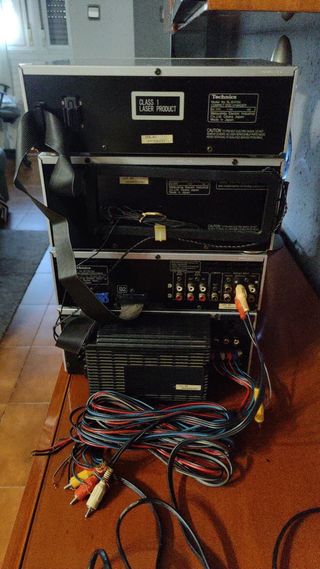 Equipo de música Tecnics, rebajado.