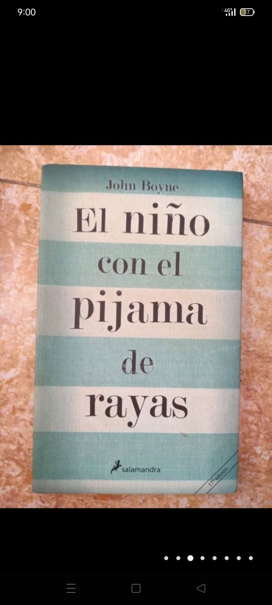 libro el niño con el pijama de rayas