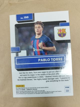 Pablo Torre Rated rookie Barcelona 