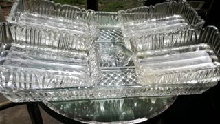 Vassoio cristallo