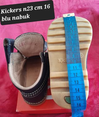 scarpine Kickers n23 più peluche coccodrillo 