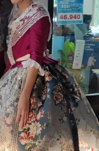 Tela corpiño fallera 