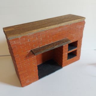Camino casa delle bambole ooak harry potter tudor