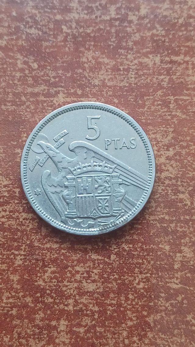 2 monedas españolas del caudillo