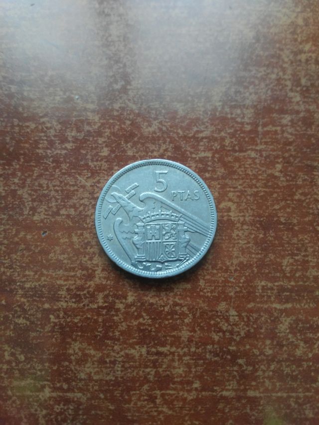 2 monedas españolas del caudillo