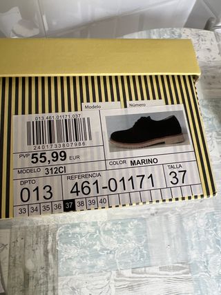 Zapatos comunión niño tizzas talla 37