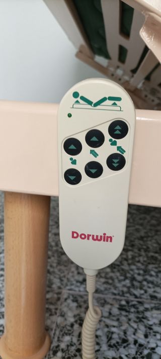 cama articulada eléctrica con colchón