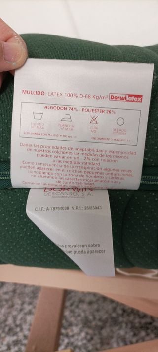 cama articulada eléctrica con colchón