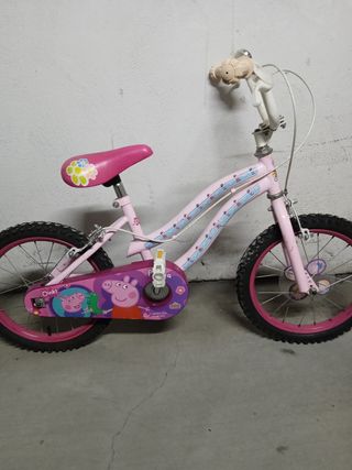 Bicicleta Peppa Pig 16"