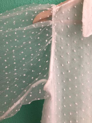 Blusa transparente de Zara