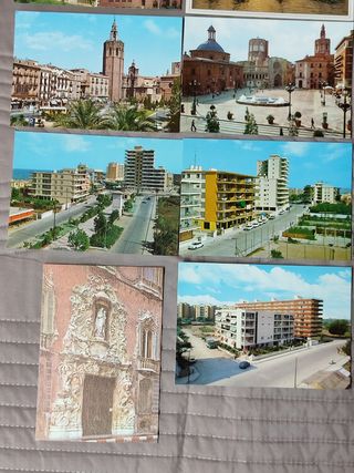 VALENCIA. Lote 20 postales antiguas, nuevas.