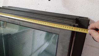 Hoja ventana corredera de aluminio